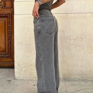 Venderbys Jolie Jeans - Light Gray XS